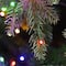 Glitzhome® 11ft Pre-Lit Green Full Fir Artificial Christmas Tree, Multicolor LED Lights
